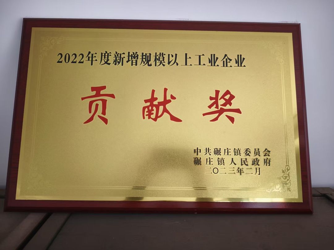 贡献奖
